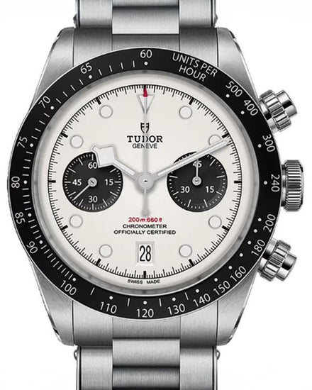 2023 Tudor Black Bay Chrono "Panda" 41MM White Dial Steel Bracelet (79360N)