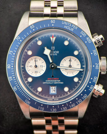 No Reserve - 2026 Tudor Black Bay Chrono 41MM Blue Dial Steel Bracelet (79360B)