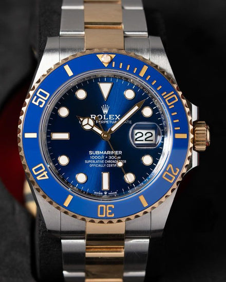 2024 Rolex Submariner Date "Bluesy" 41MM Blue DIal Two-Tone Oyster Bracelet (126613LB)