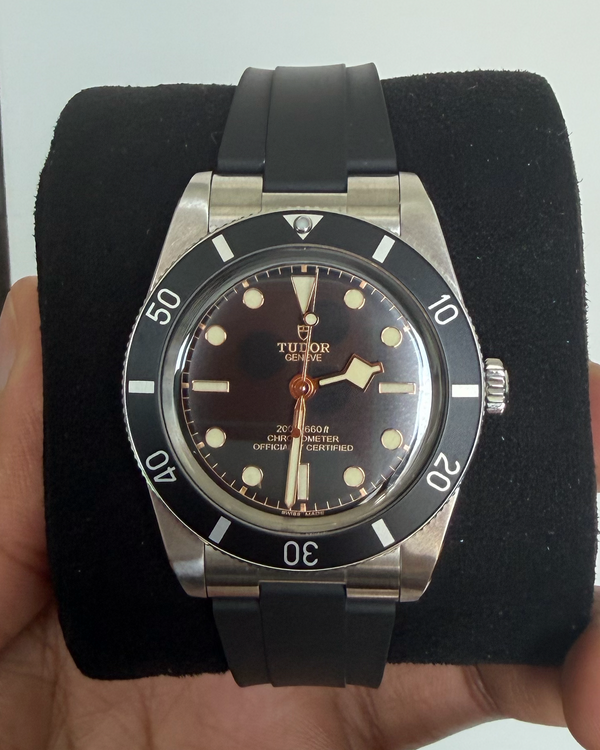 2024 Tudor Black Bay '54 37MM Black Dial Rubber Strap(79000N)