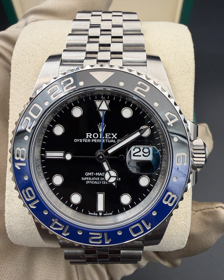 2026 Rolex GMT-Master II "Batgirl" 40MM Black Dial Jubilee Bracelet (126710BLNR)