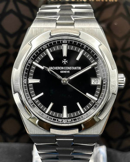 2020 Vacheron Constantin Overseas 41MM Black Dial Steel Bracelet (4500V/110A-B483)