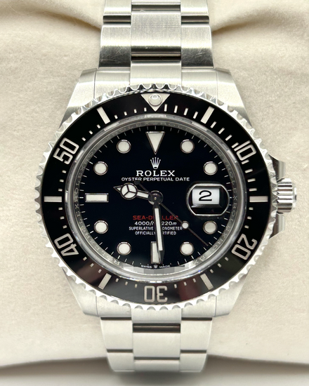 2022 Rolex Sea-Dweller Deepsea 44MM Black Dial Oyster Bracelet (126660)