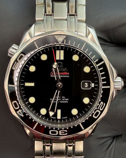 2021 Omega Seamaster Diver 300M 41MM Black Dial Steel Bracelet (212.30.41.20.01.003)