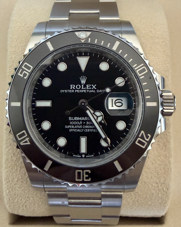 2026 Rolex Submariner Date 41MM Black Dial Oyster Bracelet (126610LN)