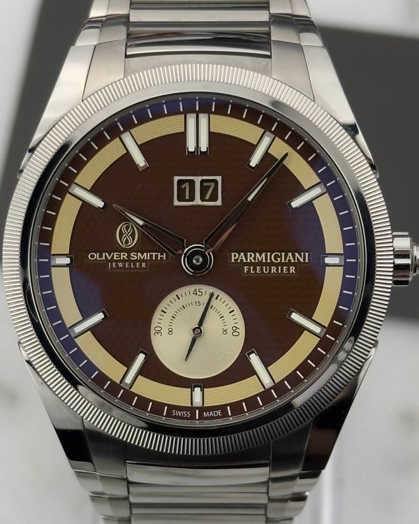 2022 Parmigiani Fleurier Tonda GT "Oliver Smith" L.E. 42MM Brown Dial Steel Bracelet (PFS910-1020001-100182)