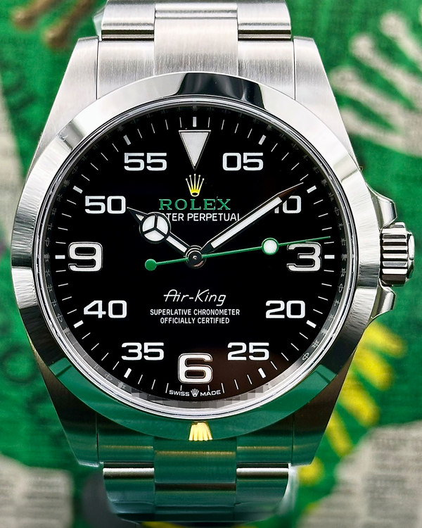 2026 Rolex Air-King 40MM Black Dial Oyster Bracelet (126900)