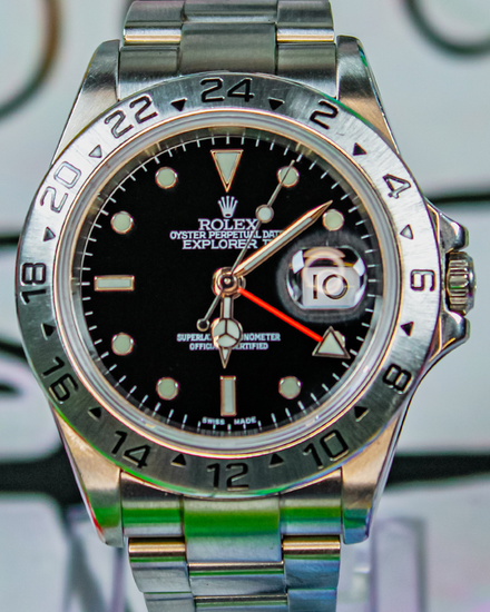 2005 Rolex Explorer II 40MM Black Dial Oyster Bracelet (16570)