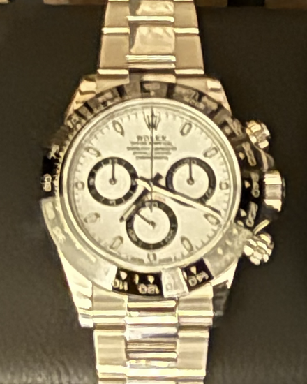 2017 Rolex Cosmograph Daytona "Panda" 40MM White Dial Oyster Bracelet (116500LN)