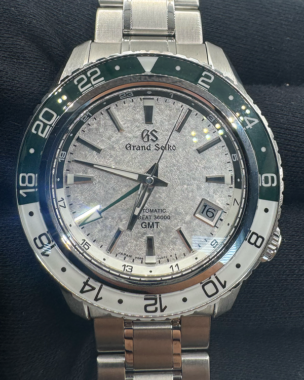 2025 Grand Seiko Sport GMT "Snow Valley" 44.2MM Silver Dial Steel Bracelet (SBGJ277)