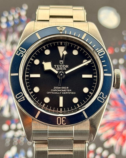 No Reserve - 2021 Tudor Black Bay 41MM Black Dial Steel Bracelet (79230B)
