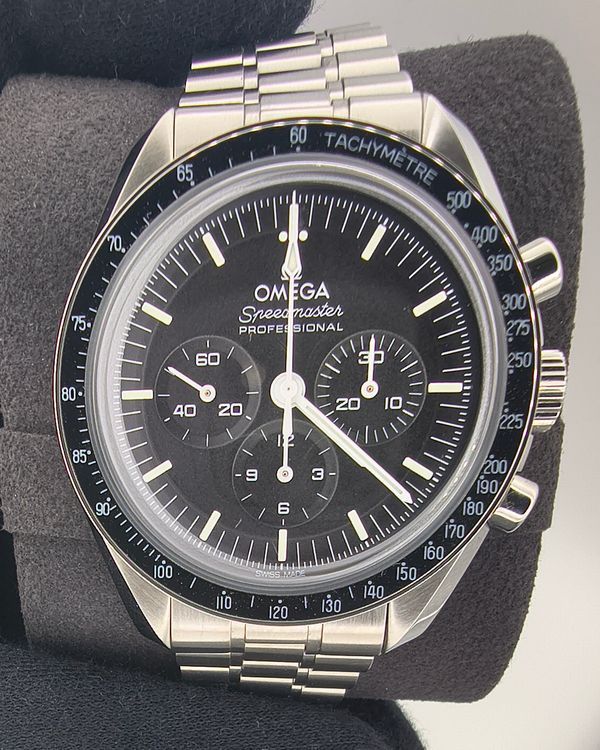 2026 Omega Speedmaster Professional Moonwatch 42MM Black Dial Steel Bracelet (310.30.42.50.01.001)