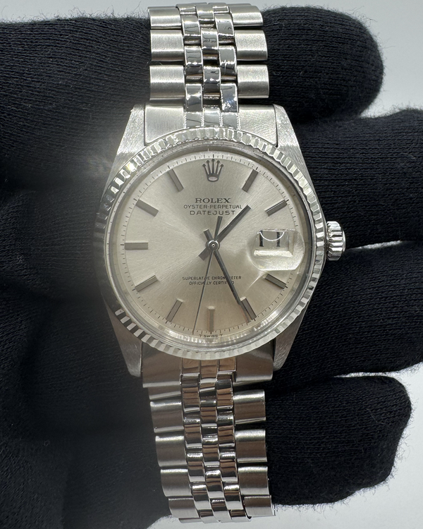 Rolex Datejust 36MM Silver Dial Jubilee Bracelet (1603)