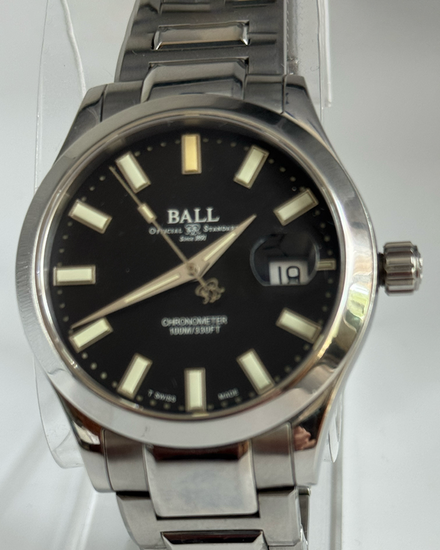 No Reserve - 2020 Ball Engineer III L.E. 40MM Black Dial Steel Bracelet (NM2026C-S27C-BK)