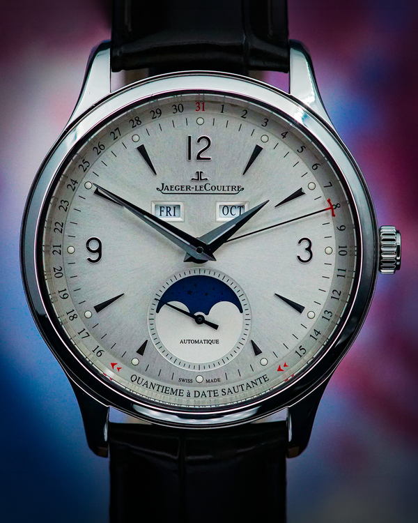 2021 Jaeger-LeCoultre Master Calendar 40MM Silver Dial Leather Strap (Q4148420)