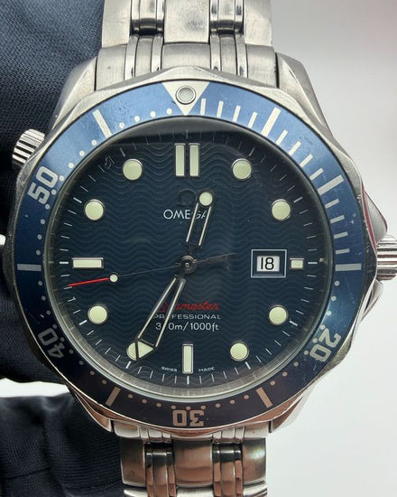 Omega Seamaster Diver 300M 41MM Quartz Blue Dial Steel Bracelet (2221.80.00)
