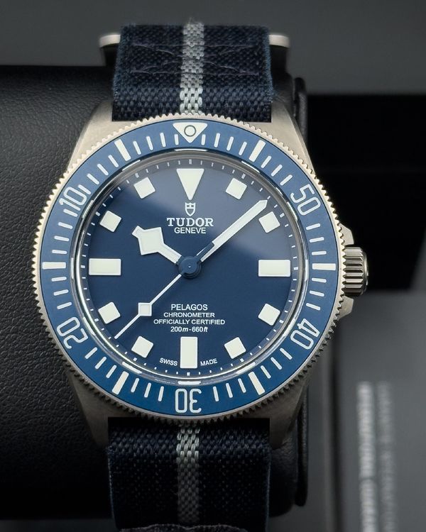 2024 Tudor Pelagos FXD 42MM Blue Dial Textile Strap (M25707B/21)