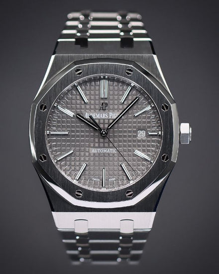 2018 Audemars Piguet Royal Oak 41MM Grey Dial Steel Bracelet (15400ST.OO.1220ST.04)