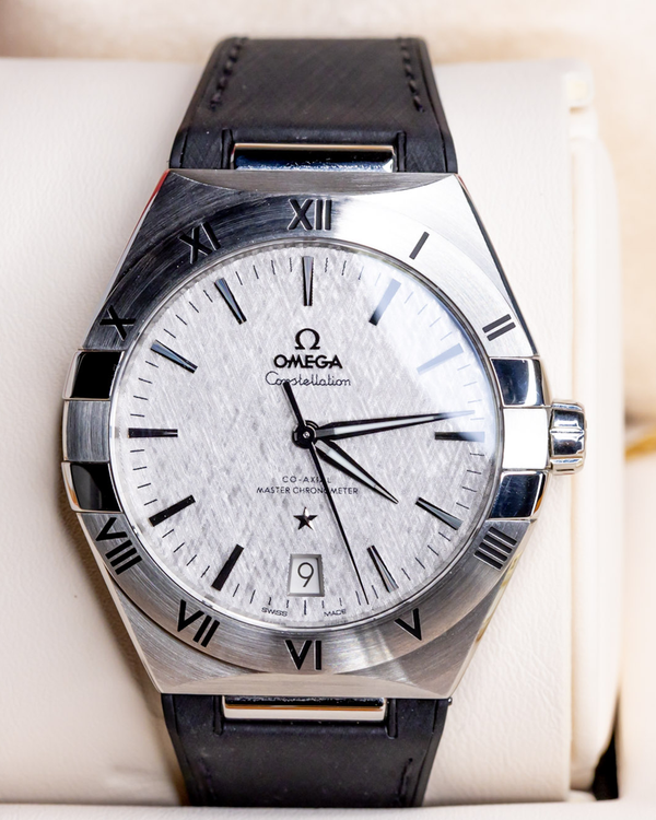 2025 Omega Constellation 41MM Grey Dial Rubber Strap (131.12.41.21.06.001)