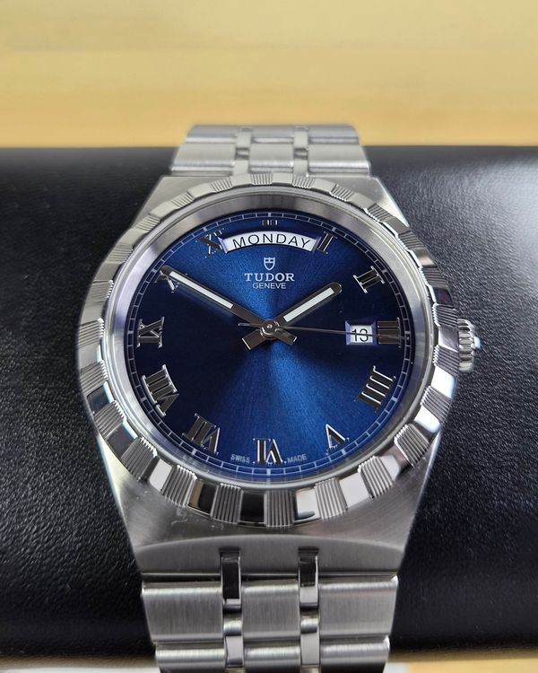 No Reserve - 2022 Tudor Royal 41MM Blue Dial Steel Bracelet (28600)