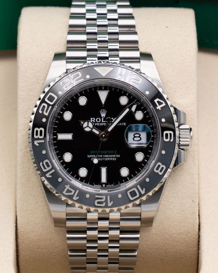 2026 Rolex GMT-Master II "Bruce Wayne" 40MM Black Dial Jubilee Bracelet (126710GRNR)