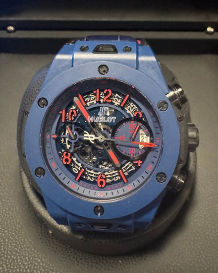 Hublot Big Bang Unico L.E. 45MM Skeleton Dial Leather Strap (411.EX.5113.LR.SPO18)