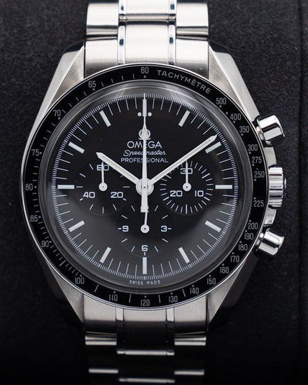 2015 Omega Speedmaster Professional Moonwatch 42MM Black Dial Steel Bracelet (311.30.42.30.01.005)