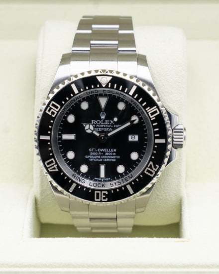 2014 Rolex Sea-Dweller Deepsea 44MM Black Dial Oyster Bracelet (116660)