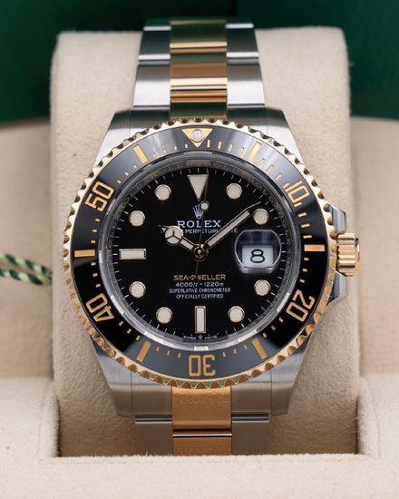2020 Rolex Sea-Dweller 43MM Black Dial Two-Tone Oyster Bracelet (126603)