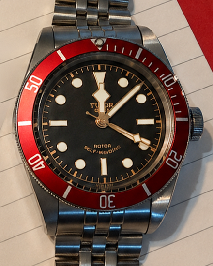 2025 Tudor Black Bay "Smiley" 41MM Black Dial Steel Bracelet (M7941A1A0RU)