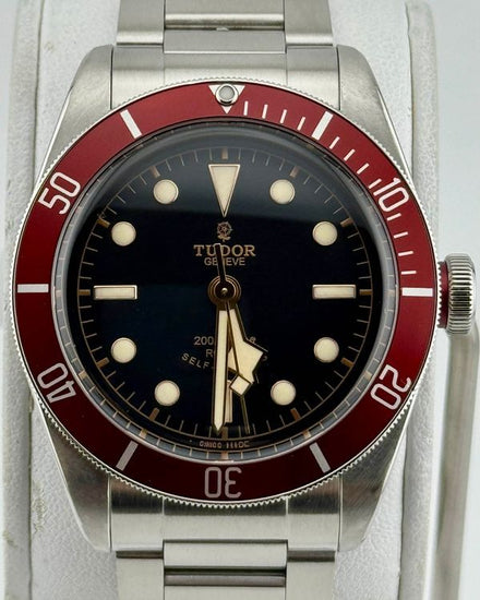 No Reserve - 2013 Tudor Black Bay Heritage "Smiley" 41MM Black Dial Steel Bracelet (79220R)