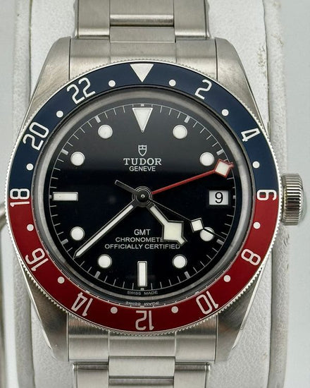 No Reserve - 2021 Tudor Black Bay GMT “Pepsi” 41MM Black Dial Steel Bracelet (79830RB)
