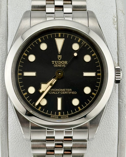 No Reserve - 2025 Tudor Black Bay 36MM Black Dial Steel Bracelet (79640)