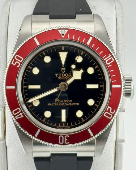 No Reserve - 2025 Tudor Black Bay 41MM Black Dial Rubber Strap (7941A1A0RU)
