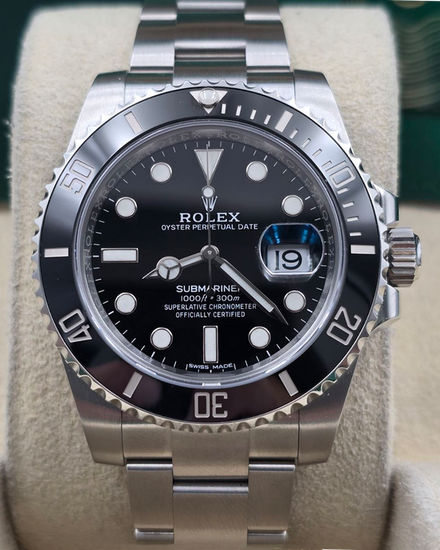 2020 Rolex Submariner Date 40MM Black Dial Oyster Bracelet (116610LN)