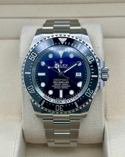 2022 Rolex Sea-Dweller Deepsea "James Cameron" 44MM Blue Dial Oyster Bracelet (126660)
