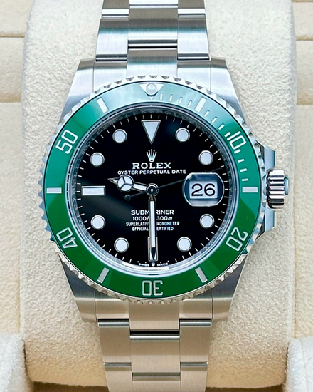 2026 Rolex Submariner Date "Starbucks" 41MM Black Dial Oyster Bracelet (126610LV)
