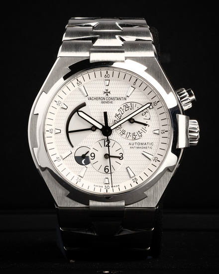 2017 Vacheron Constantin Overseas Dual Time 42MM Silver Dial Steel Bracelet (47450/B01A-9226)