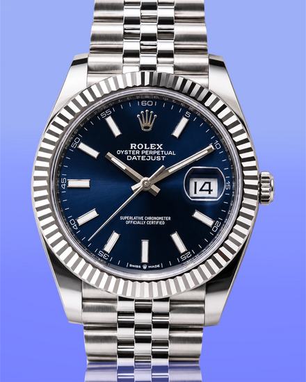 2026 Rolex Datejust 41MM Blue Dial Jubilee Bracelet (126334)