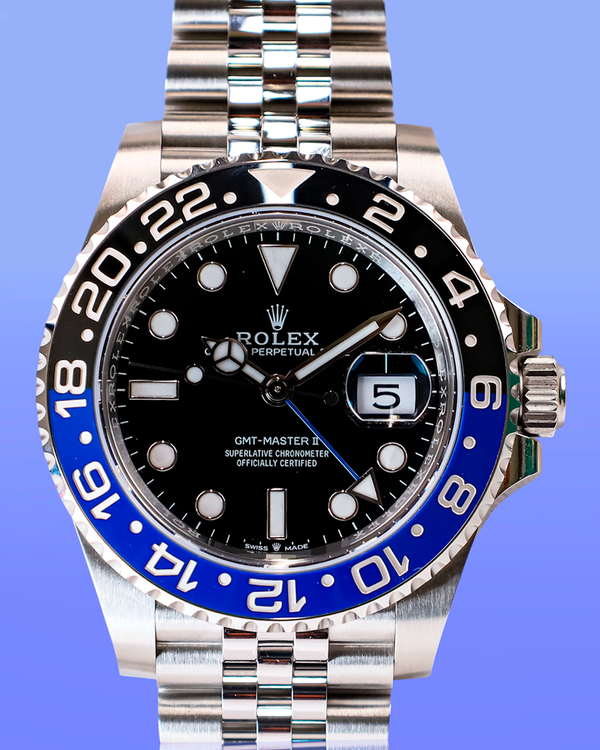 2026 Rolex GMT-Master II "Batgirl" 40MM Black Dial Jubilee Bracelet (126710BLNR)