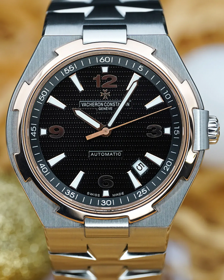 No Reserve - 2013 Vacheron Constantin Overseas 42MM Black Dial Steel Bracelet (47040/B01M-9164)