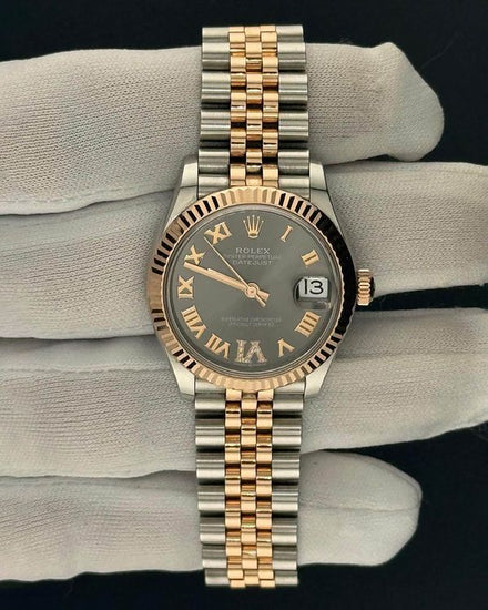 2024 Rolex Datejust 31MM Slate Dial Two-Tone Jubilee Bracelet (278271)