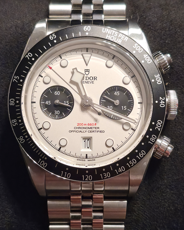 2026 Tudor Black Bay Chrono "Panda" 41MM White Dial Steel Bracelet (79360N)