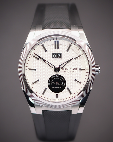 2023 Parmigiani Fleurier Tonda GT 42MM Silver Dial Rubber Strap (PFC910-0000141-X01482)