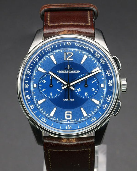 2021 Jaeger-LeCoultre Polaris 42MM Blue Dial Leather Strap (Q9028480)