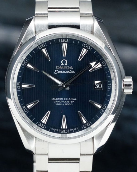 2023 Omega Seamaster Aqua Terra 150M 41.5MM Blue Dial Steel Bracelet (231.10.42.21.03.003)