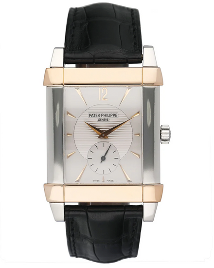 Patek Philippe Gondolo 30MM Silver Dial Leather Strap (5111PR-001)