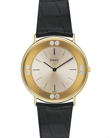 Piaget Altiplano Ultra Thin 31MM Champagne Dial Leather Strap (2642)