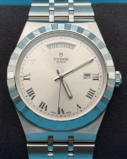 2022 Tudor Royal 41MM Silver Dial Steel Bracelet (28600)