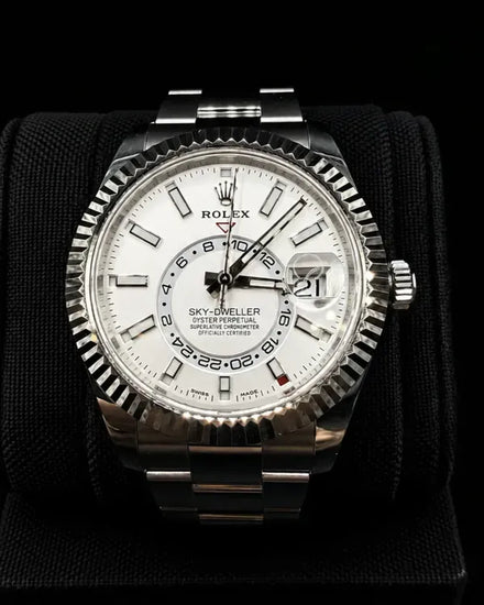 2020 Rolex Sky-Dweller 42MM White Dial Oyster Bracelet (326934)
